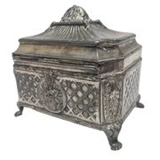 Sucrier éclectique allemand de WMF, années 1890