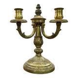 3-branch bronze candle holder - 1950s