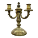 3-branch bronze candle holder - 1950s