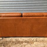 Leather sofa 1980 Burov