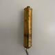 Small simple cylindrical brass wall light from the mid-century, 1950s, Germany.
