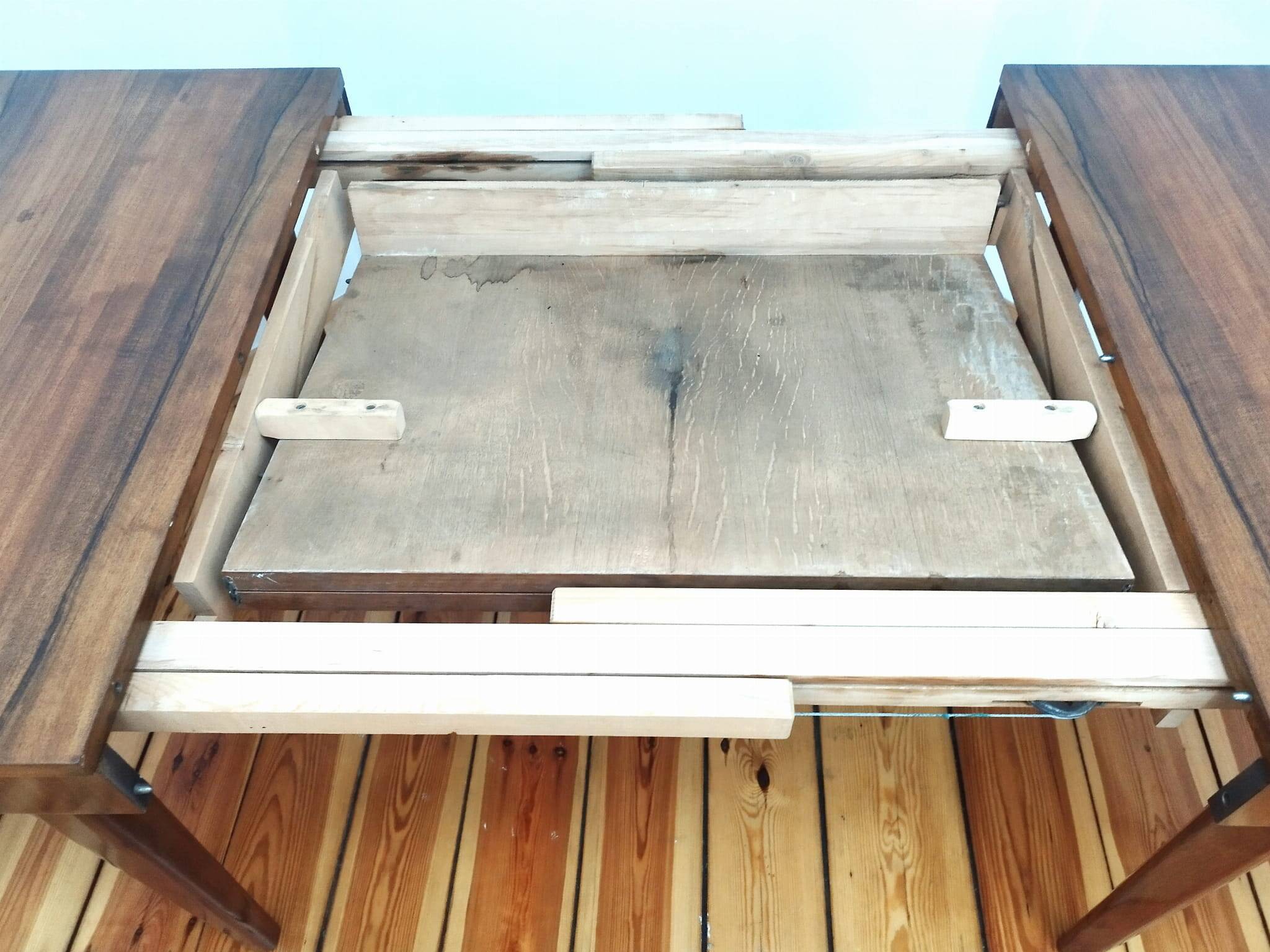 Czech dining table by Jindřich Halabala for Up Závody, 1950s