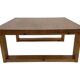 Vintage coffee table pinewood minimalist 1960s