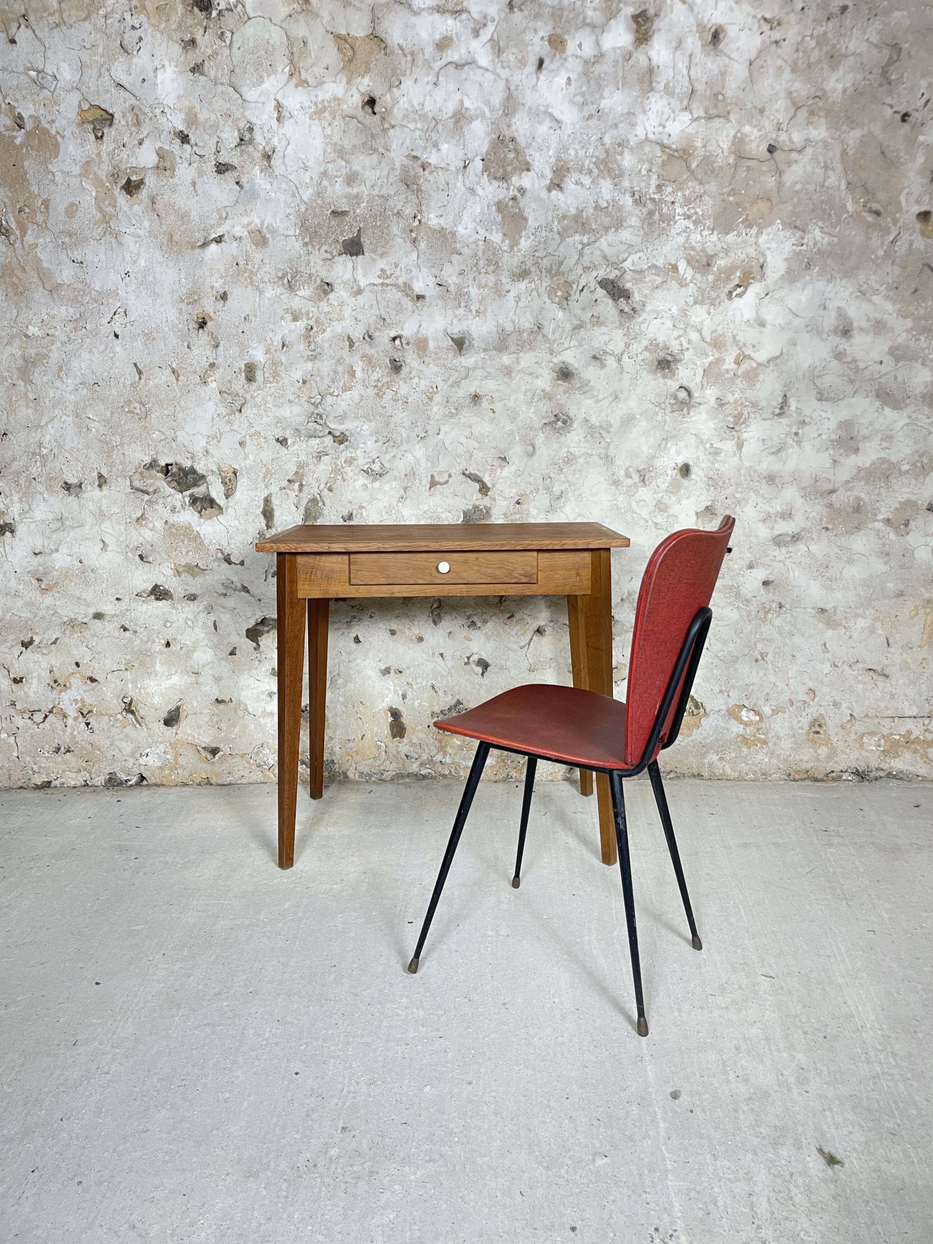 Bureau pieds compas