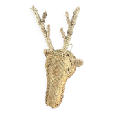 Braided alpha reindeer or deer head Morocco
