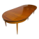 Extendable Biedermeier table in cherry wood, South Germany, 1880