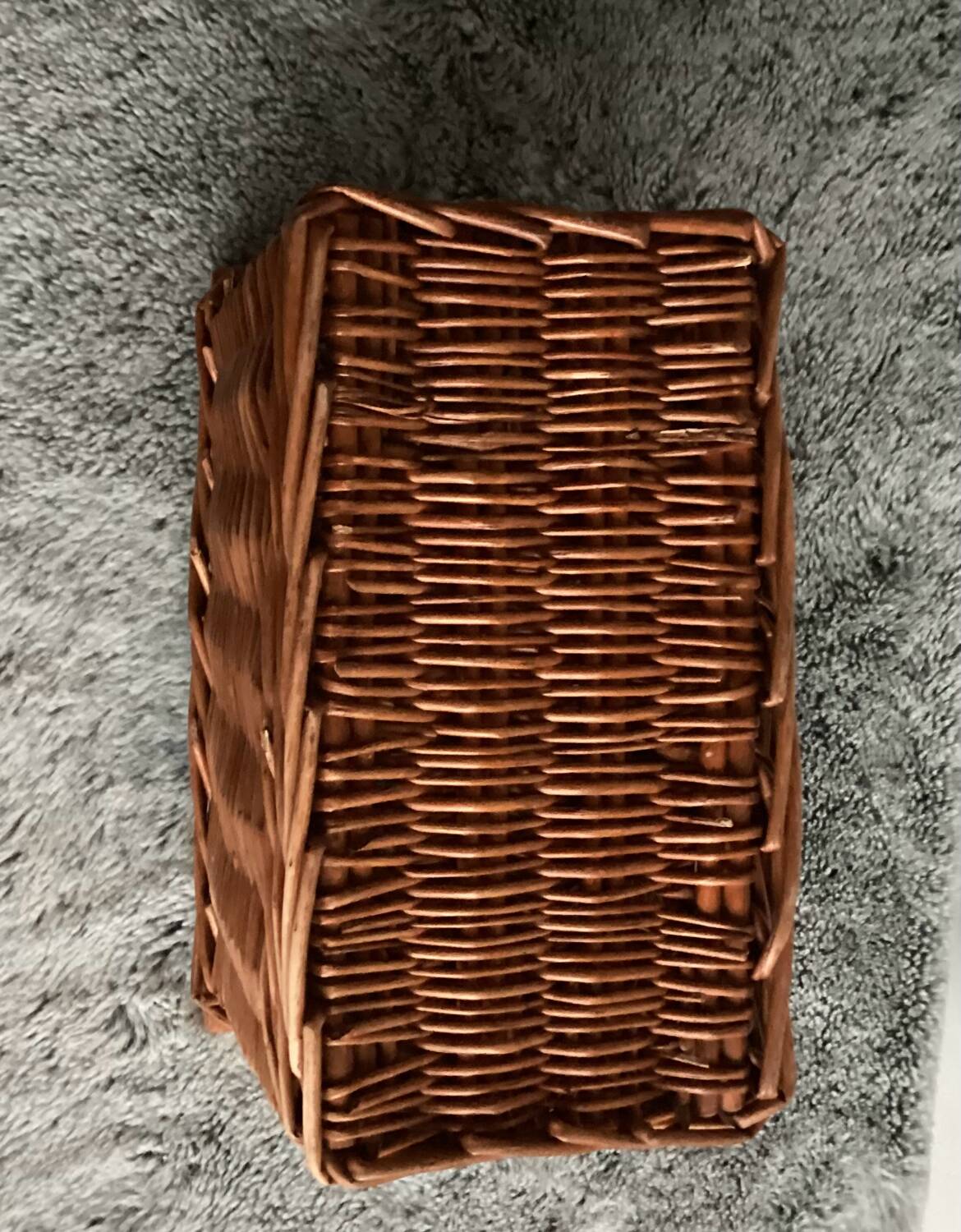 Panière en rotin pour couverts
