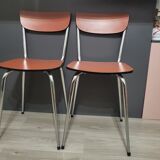 Set of 2 Formica chairs