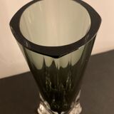 glass vase, height 27 cm