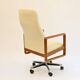 Teak office chair