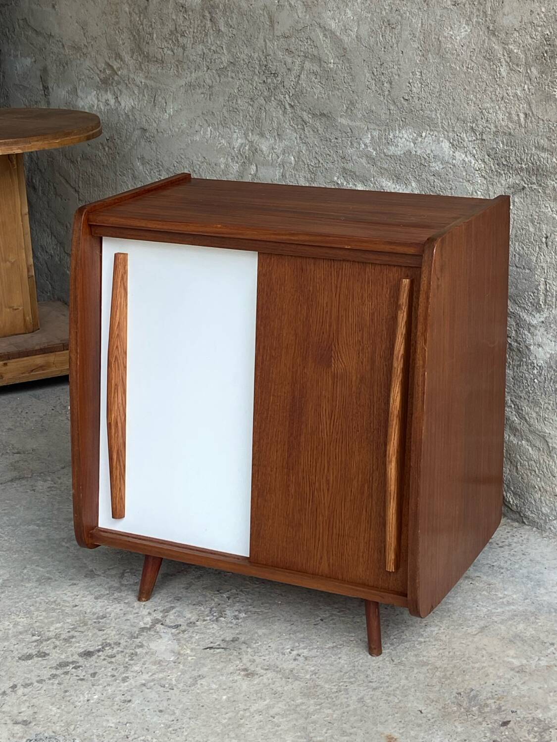 Bahut portes coulissantes années 50