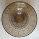 Art Deco fruit bowl circa 1930 in brown smoked glass