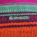 Vintage turkish kilim cushion cover 40 x 40 cm