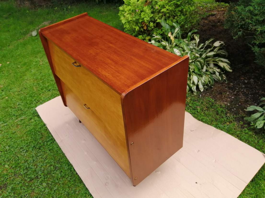 Shoe chest of drawers, 1960/70s