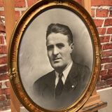 Framed portrait of a man