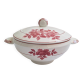Pink Badonviller tureen