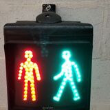 Industrial lamp metal pedestrian crossing a fastener 220 v and leds
