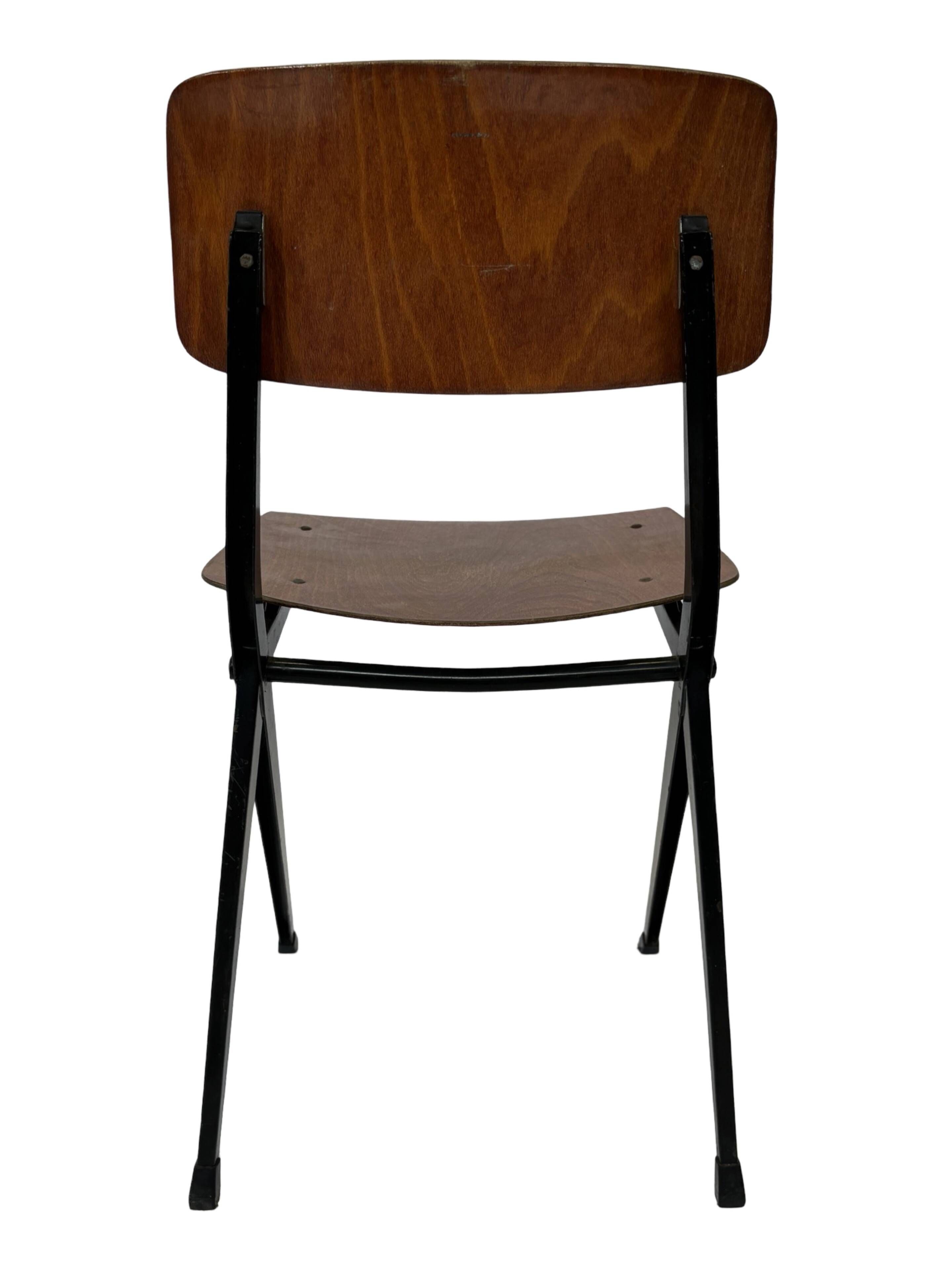 Mid Century Spin Chair 102 Ynske Kooistra for Marko Holland School chair