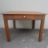 solid wood table