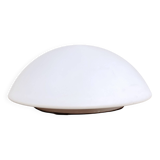 Plafonnier sphérique blanc HP Leuchten, Allemagne années 1970