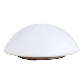 Plafonnier sphérique blanc HP Leuchten, Allemagne années 1970