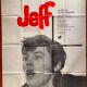 Affiche cinéma originale "Jeff" Alain Delon 120x160cm 1969