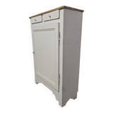 Old vintage Parisian pine patina buffet