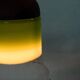 Minimalist glass pendant light Peil & Putzler from the space age