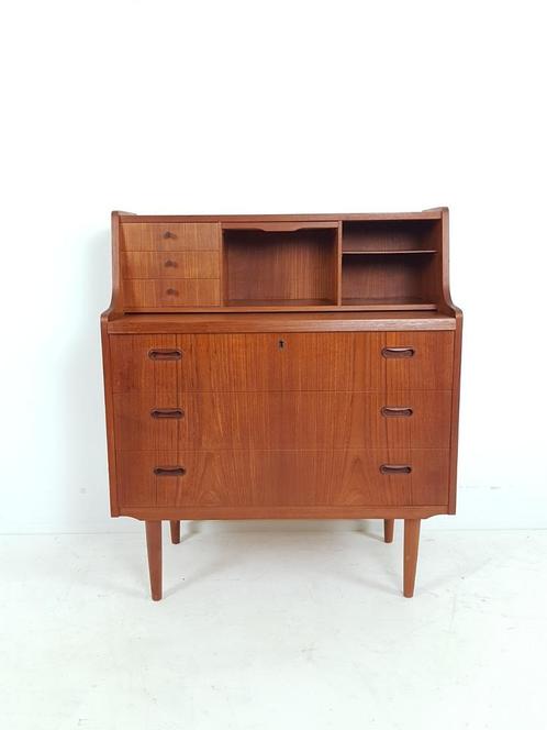 Vintage Danish teak secretary Chatol