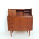 Vintage Danish teak secretary Chatol