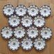 14 deep plates Terre de Fer Jules Vieillard Bordeaux Rouen