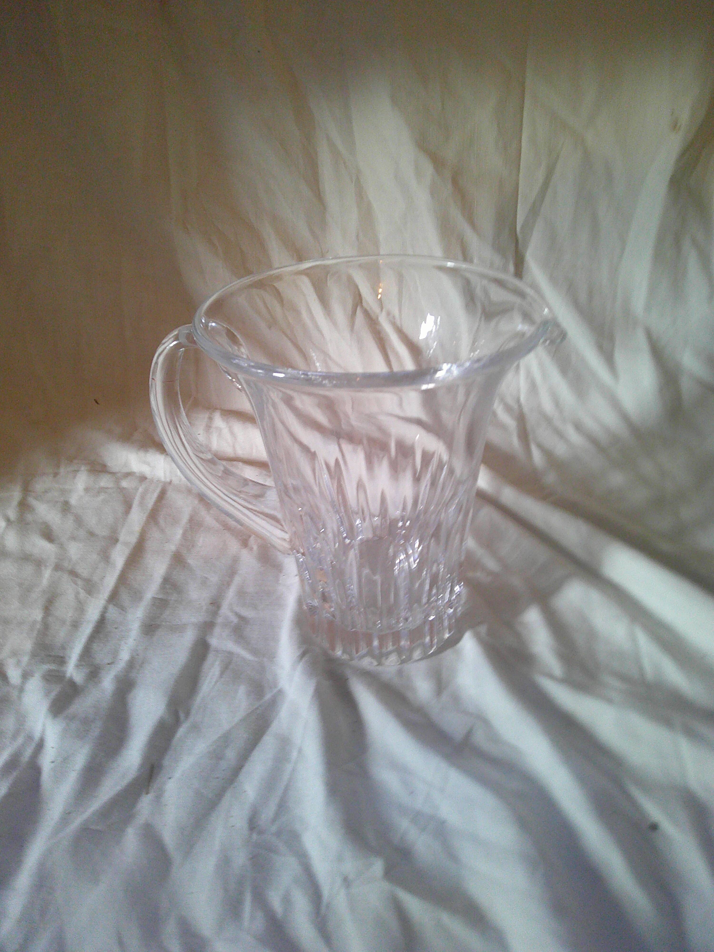 Carafe à eau en cristal