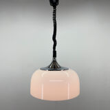 Mid Century White Pendant by Harvey Guzzini for Meblo, Italy