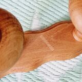 Double wooden hook