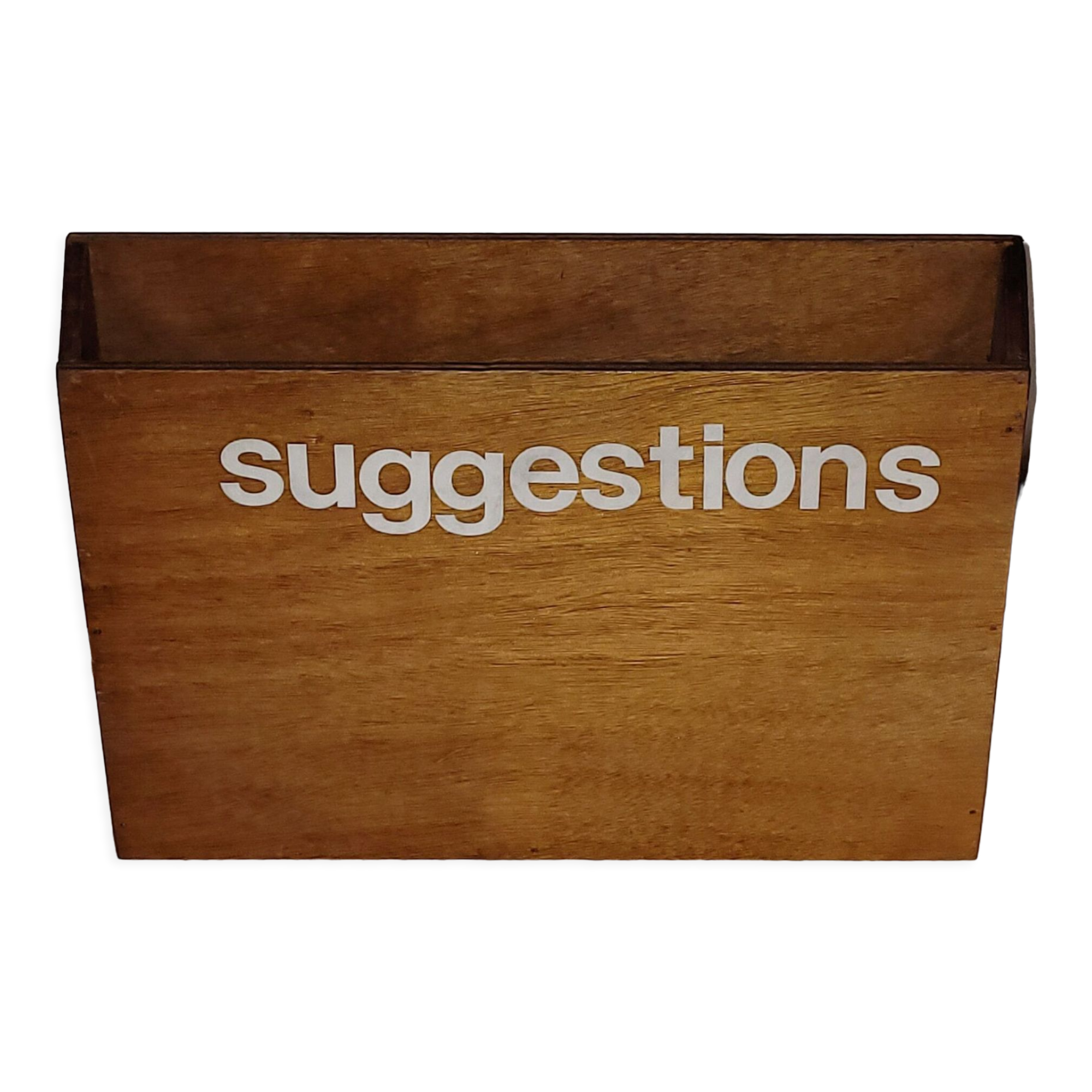 Suggestion box - vintage