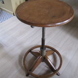 Stool workshop curved wood 1940