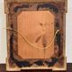Louis XVI Style Medallion Mirror in gilded wood