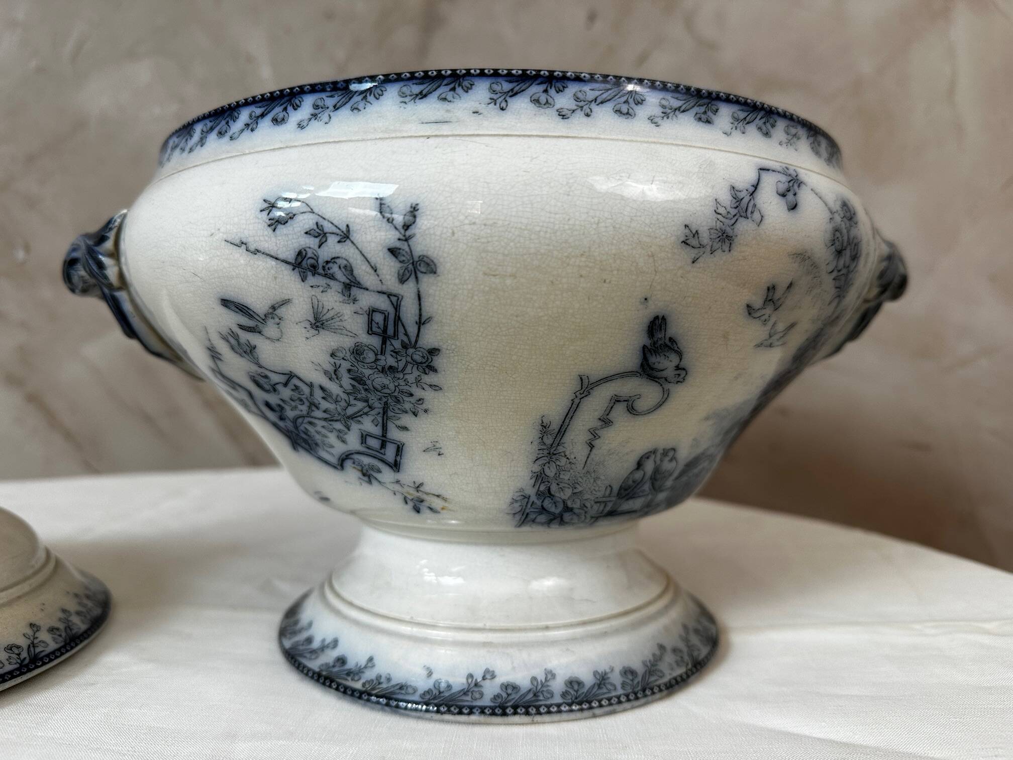 Ironstone soup tureen