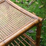 Coffee table / end of rattan sofa