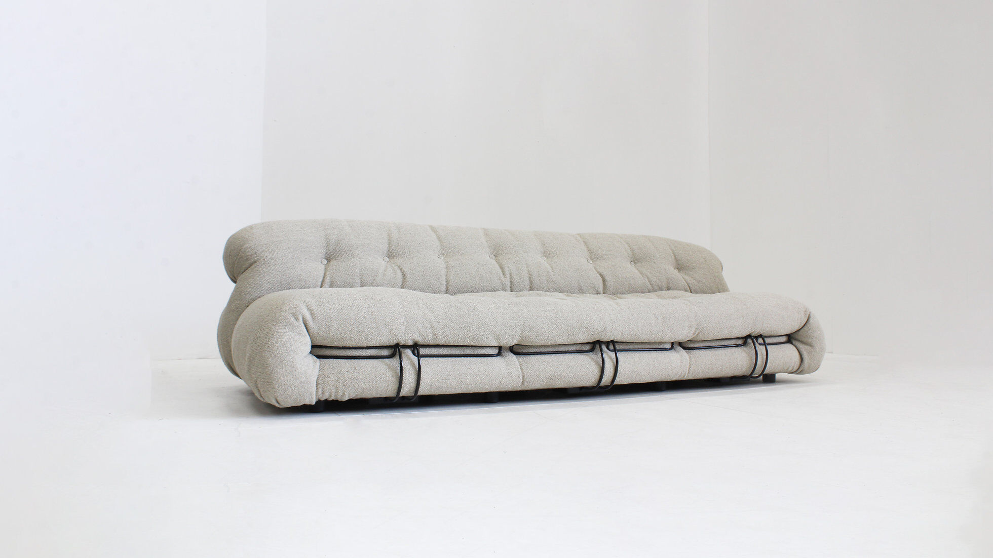 Soriana 3 seater sofa by Afra and Tobia Scarpa for Cassina
