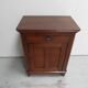Antique oak one door cabinet