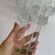 8 vintage lemonade glasses