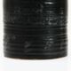Black ceramic vase from mid-century Italian, 1960s.