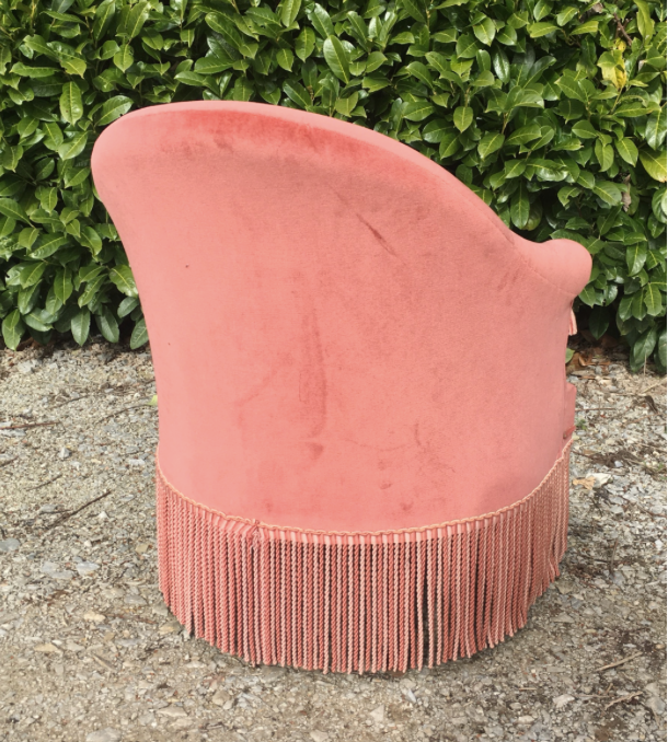 Toad armchair pink