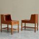 Pair of bedside tables by Nordiska Kompaniet in teak, 1952, by David Rosén.