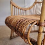 Rattan carrier chair