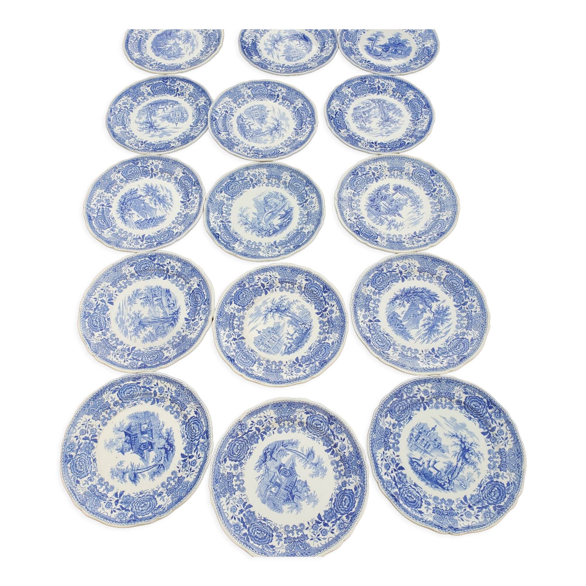 24 assiettes a dessert villeroy et boch