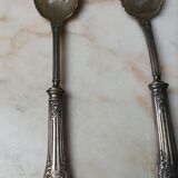 Emile Puiforçat silver salad servers