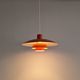 Red PH 4/3 Pendant Lamp by Poul Henningsen for Louis Poulsen, Denmark, 1960s