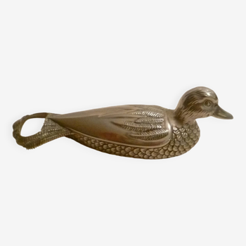 “duck” silver bottle opener